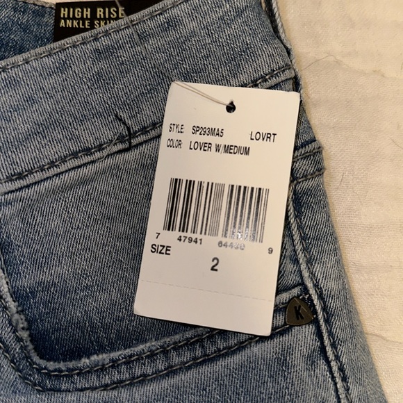 Kut from the kloth Bhody skinny high rise distressed jean - Picture 4 of 6